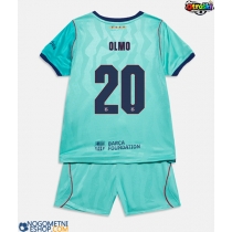 Otroški Nogometni dresi Barcelona Dani Olmo #20 Tretji 2026-27 Kratek Rokav (+ Kratke hlače)